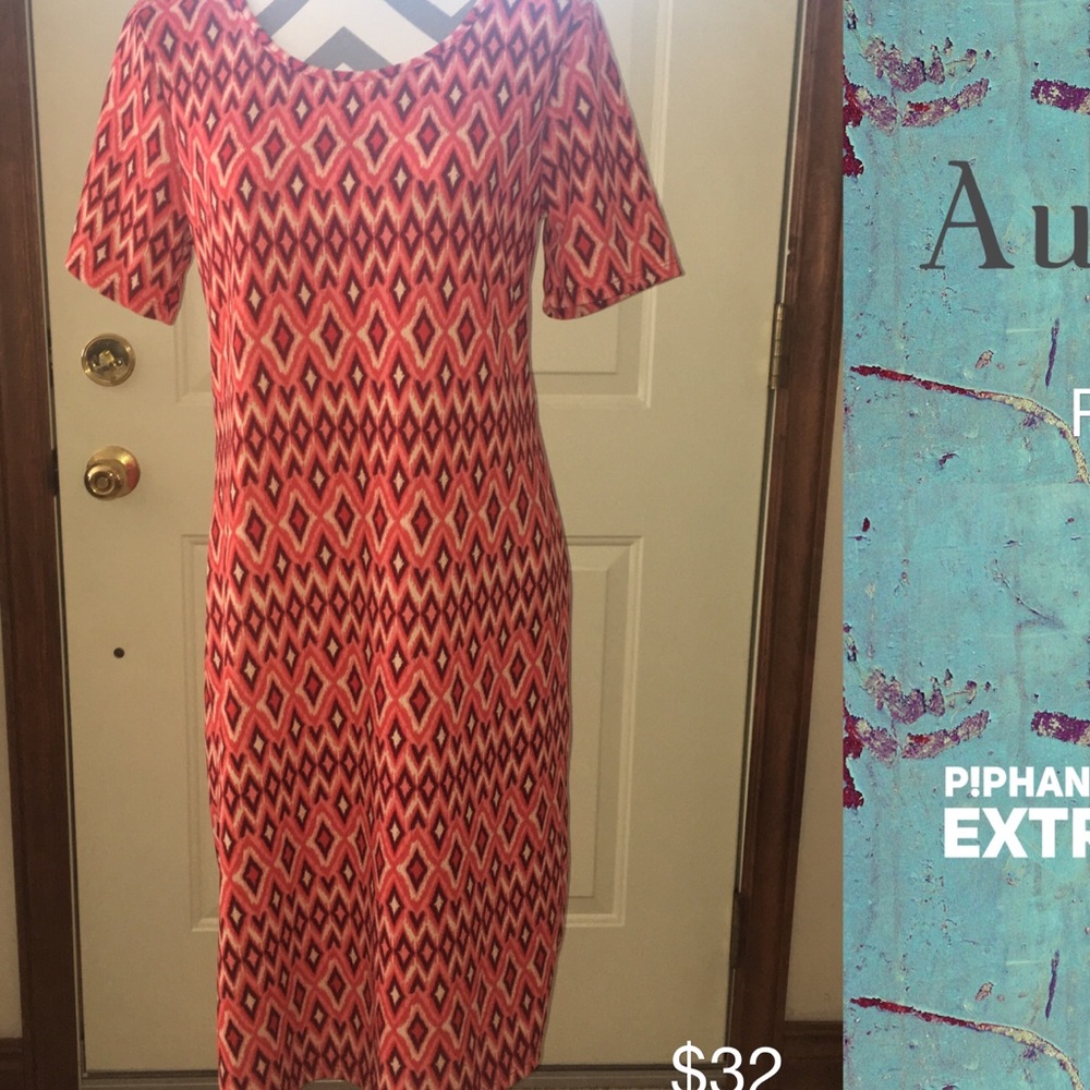 Red diamond dress
